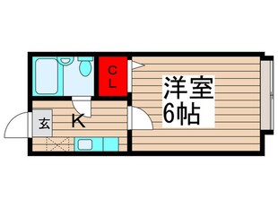 クレ－ル西新井の物件間取画像